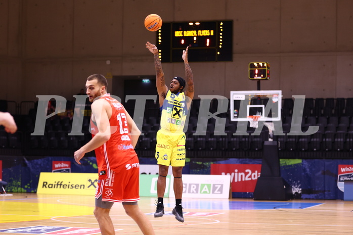 31.10.2024, Graz, Raiffeisen Sportpark Graz, Basketball Superliga 2024/25, Grunddurchgang, Runde 6, UBSC Raiffeisen Graz - Raiffeisen Flyers Wels