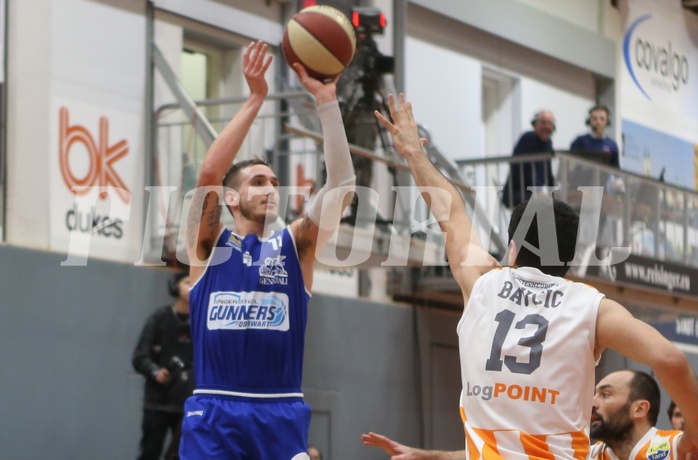 Basketball ABL 2018/19, Grunddurchgang 22.Runde BK Dukes vs. Oberwart Gunners
 Basketball ABL 2018/19, Grunddurchgang 22.Runde BK Dukes vs. Oberwart Gunners