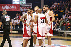Basketball Superliga 2021/22, Finale Spiel 1 BC Vienna vs. Gmunden Swans