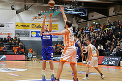 Basketball Superliga 2019/20, 2.Plazierungsrunde Klosterneuburg Dukes vs. Oberwart Gunners


