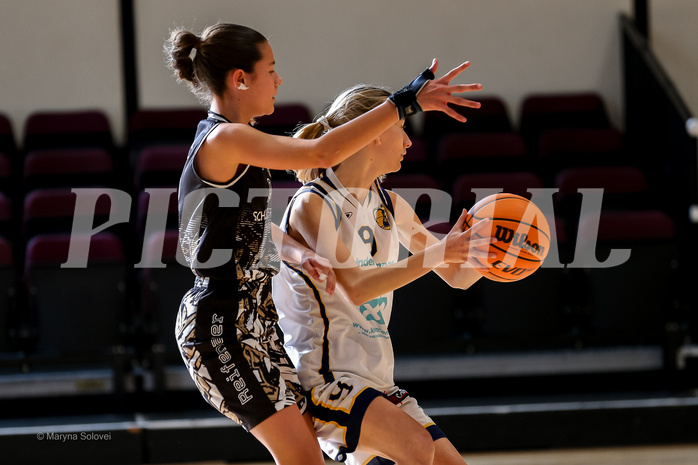 01.03.2025 Österreichischer Basketballverband 2024/25, SLWU16 WAT 3 Capricorns vs. VKL Vikings Swans
