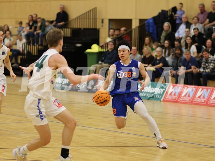 Basketball Zweite Liga 2023/24, Grunddurchgang 19.Runde Dornbirn Lions vs. BBU Salzburg
