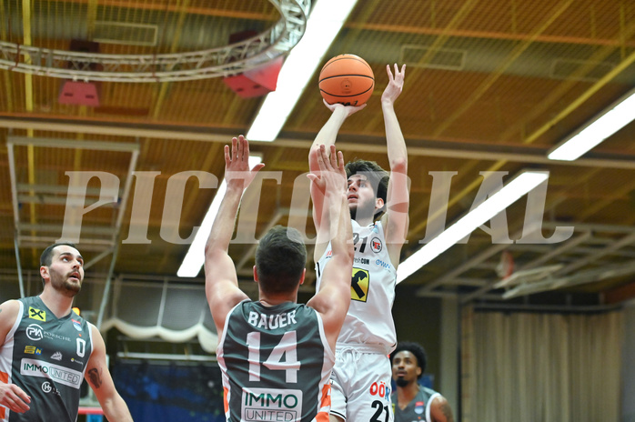 Basketball Superliga 2023/24, 5.Plazierungsrunde,
Flyers Wels vs. Klosterneuburg Dukes,