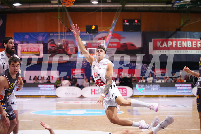 Win2day Basketball Superliga 2024/25, Grunddurchgang, 16. Runde, Kapfenberg vs. Klosterneuburg