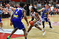 Basketball Superliga 2021/22, Viertelfinale Spiel 2, Flyers Wels vs Swans Gmunden