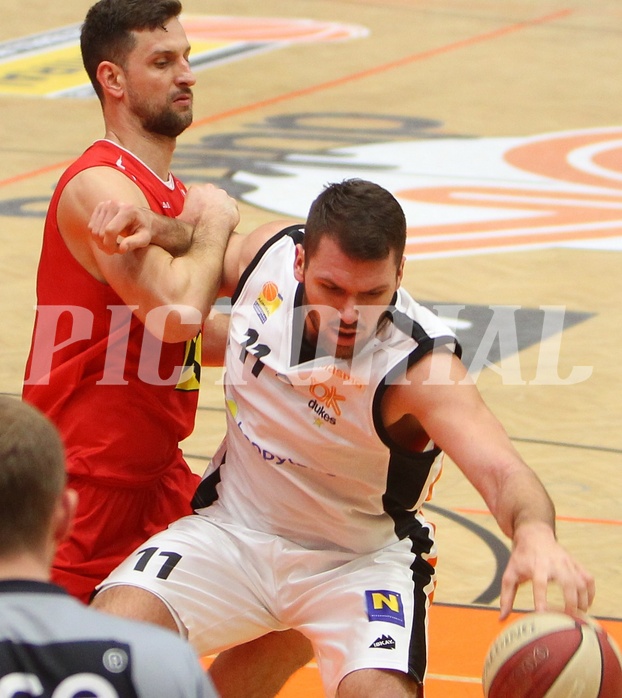 Basketball ABL 2015/16 Grunddurchgang 19.Runde BK Dukes Klosterneuburg vs. WBC Wels
