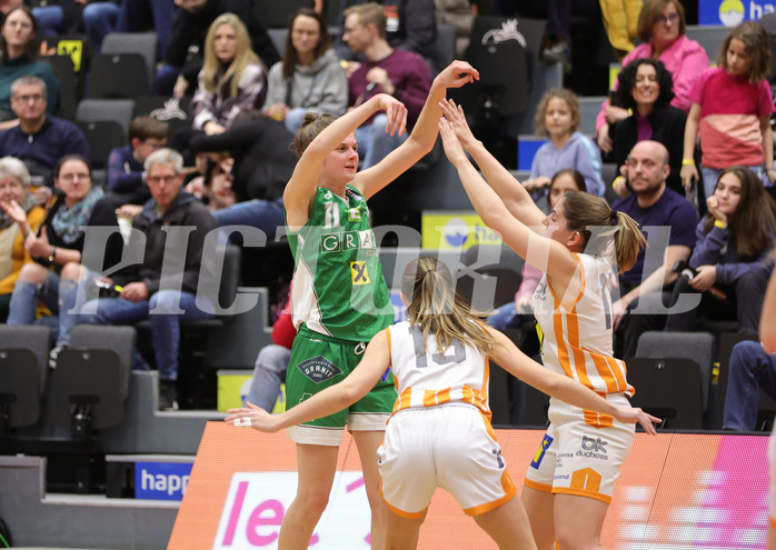 Basketball Damen Superliga 2022/23, Playoff, Finale Spiel 1 BK Duchess Klosterneuburg vs. UBI Graz