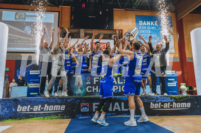 Basketball Basketball Superliga 2020/21, Finale Spiel 4 Kapfenberg Bulls vs. Gmunden Swans
