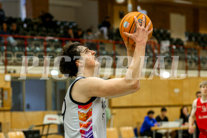 13.04.2025 Österreichischer Basketballverband 2024/25, SLMU19, Vienna United vs. SG Salzkammergut