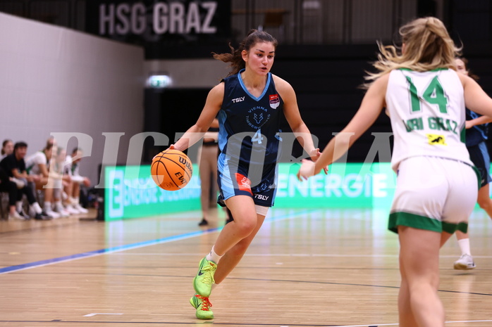 29.10.2023, Graz, Raiffeisen Sportpark, Basketball Damen Superliga 2023/24, Grunddurchgang, Runde 3, UBI Graz vs. Vienna Timberwolves