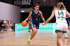 29.10.2023, Graz, Raiffeisen Sportpark, Basketball Damen Superliga 2023/24, Grunddurchgang, Runde 3, UBI Graz vs. Vienna Timberwolves