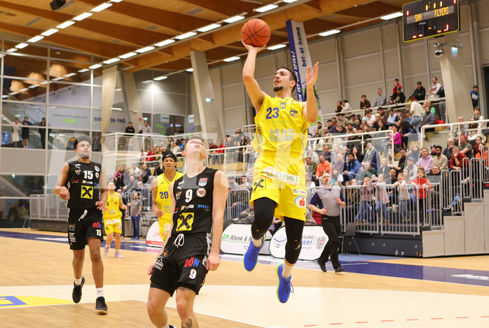 Basketball Superliga 2022/23, 10.Plazierungsrunde SKN St.Pölten vs. Flyers Wels


