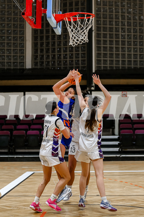 01.03.2025 Österreichischer Basketballverband 2024/25, SLWU19 Vienna United vs. DBB Basketgirls Wels