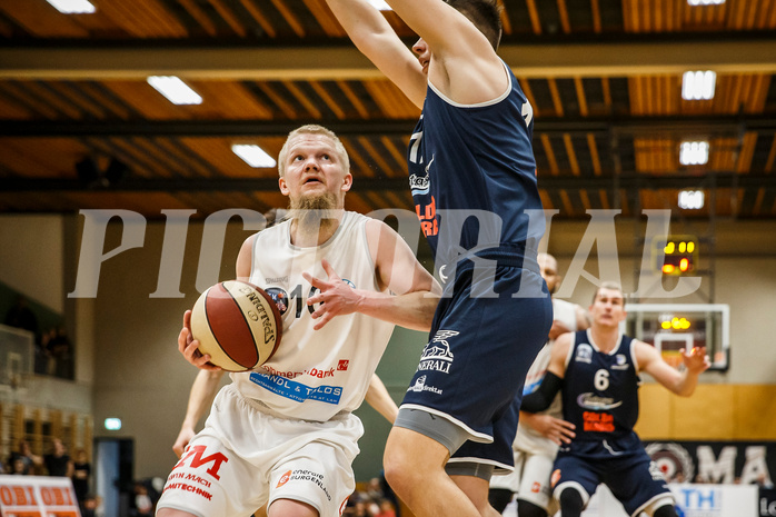 Basketball, Basketball Zweite Liga, Playoff: Viertelfinale 1. Spiel, Mattersburg Rocks, BBC Nord Dragonz, Claudio VANCURA (10)