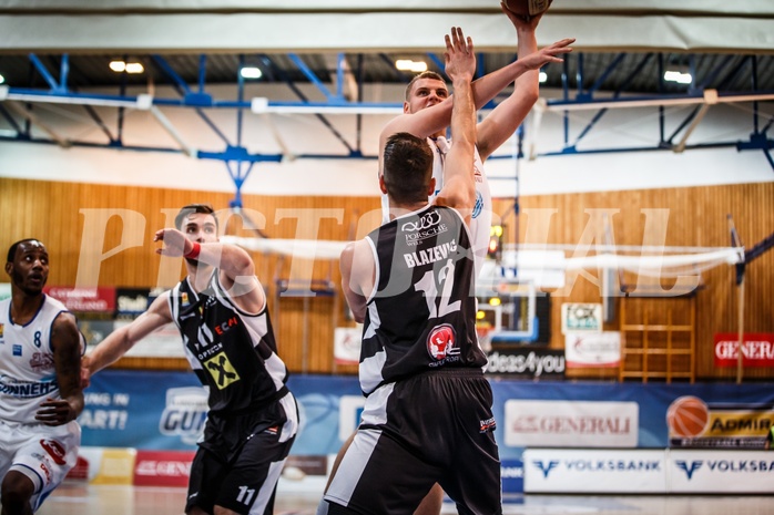 Basketball, ABL 2018/19, Grunddurchgang 19.Runde, Oberwart Gunners, Flyers Wels, Renato Poljak (16) Basketball, ABL 2018/19, Grunddurchgang 19.Runde, Oberwart Gunners, Flyers Wels, Renato Poljak (16)
