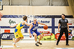 Basketball, bet-at-home Basketball Superliga 2021/22, Platzierungsrunde 9.Runde, SKN St. Pölten Basketball, Oberwart Gunners, Sebastian Käferle (7)
