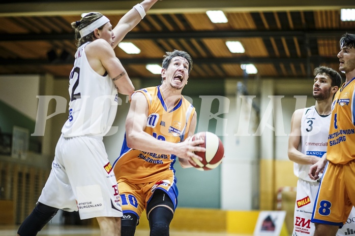 Basketball, 2.Bundesliga, Grunddurchgang 4.Runde, Mattersburg Rocks, BBU Salzburg, Guillermi Sanchez Daza (10)