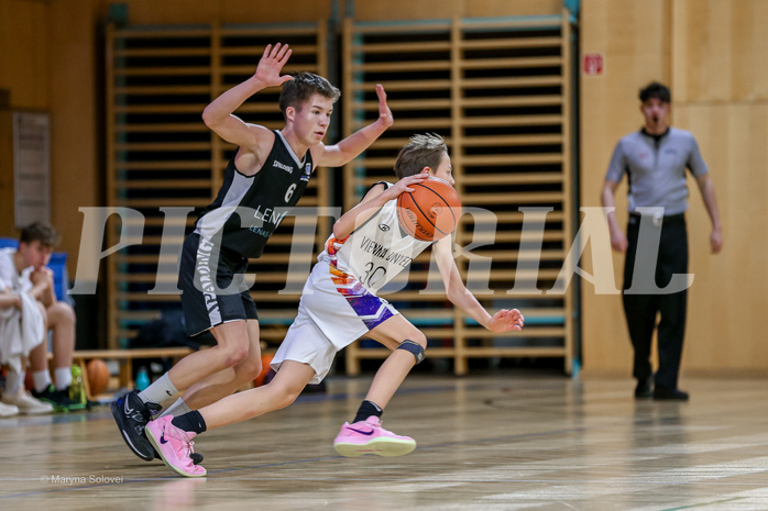 01.02.2025 Österreichischer Basketballverband 2024/25, SLMU16, Post SV Wien vs. BBC Nord Dragonz