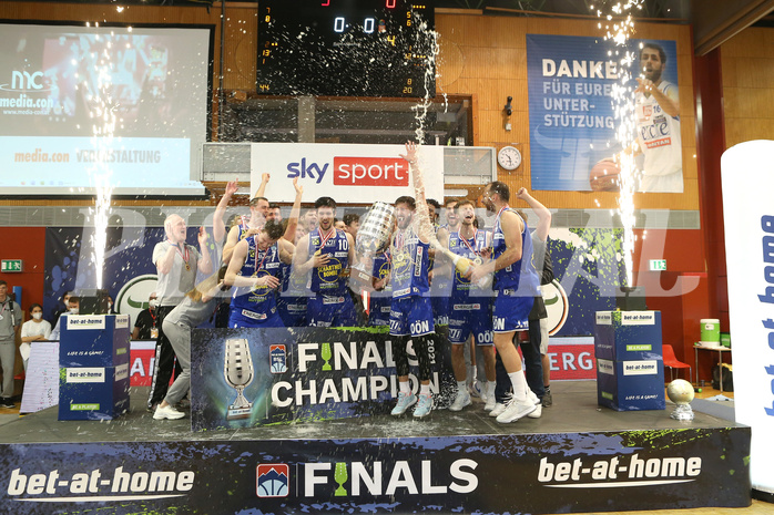 Basketball Superliga 2020/21, Finale Spiel 4 Kapfenberg Bulls vs. Gmunden Swans


