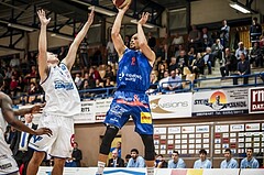 Basketball, ABL 2018/19, Grunddurchgang 7.Runde, Oberwart Gunners, Kapfenberg Bulls, Marck Coffin (15)