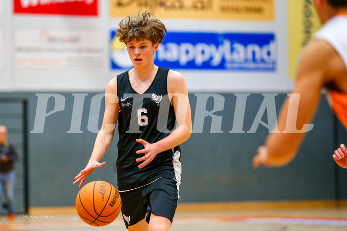 14.12.2024 Österreichischer Basketballverband 2024/25, SLMU16, Basket Dukes vs. Raiders Tirol BLACK
