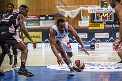 Basketball, Admiral Basketball Superliga 2019/20, Grunddurchgang 3.Runde, Oberwart Gunners, Flyers Wels, Lawrence Alexander (9)