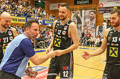 Basketball Superliga 2023/24, 3.Plazierungsrunde Gmunden Swans vs. Flyers Wels


