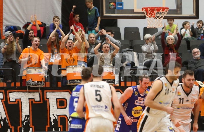 Basketball ABL 2015/16 Grunddurchgang 25.Runde BK Dukes Klosterneuburg vs. Gmunden Swans
