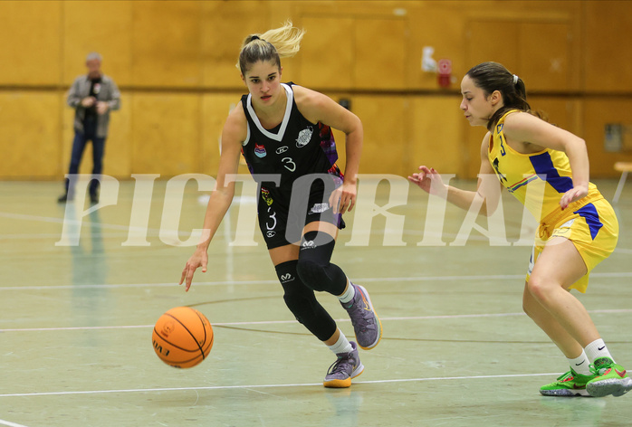 Basketball Damen Superliga 2023/24, Grunddurchgang 3.Runde Vienna United vs. SKN St.Pölten


