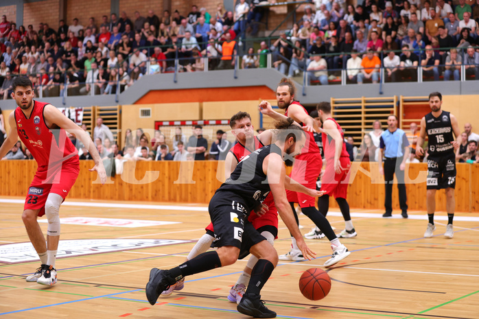 Basketball Zweite Liga 2022/23, Playoff, Finale Spiel 1 Mistelbach Mustangs vs. Güssing Blackbirds