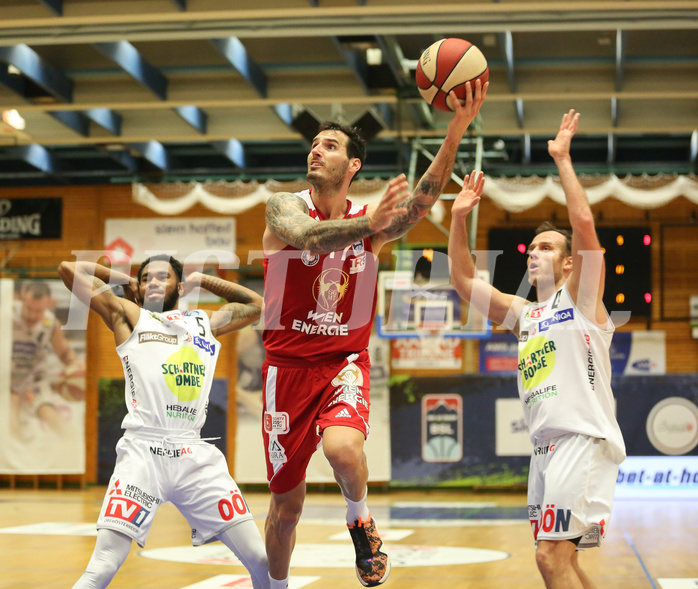 Basketball Superliga 2020/21, Grunddurchgang 18.Runde Gmunden Swans vs. BC Vienna


