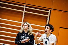 Basketball, Basketball Zweite Liga 2024/25, Grunddurchgang 21.Runde, Vienna Timberwolves, Kufstein Towers, Daniele Kuchar (22)
