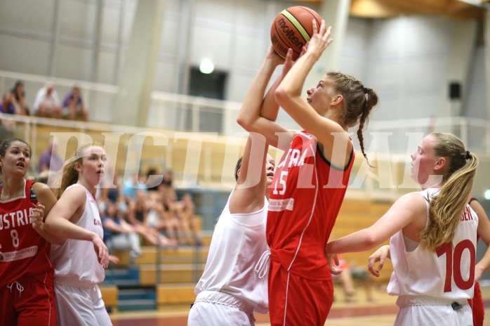 Basketball Nationalteam WU16 2015  Team Austria vs. Team Denmark


