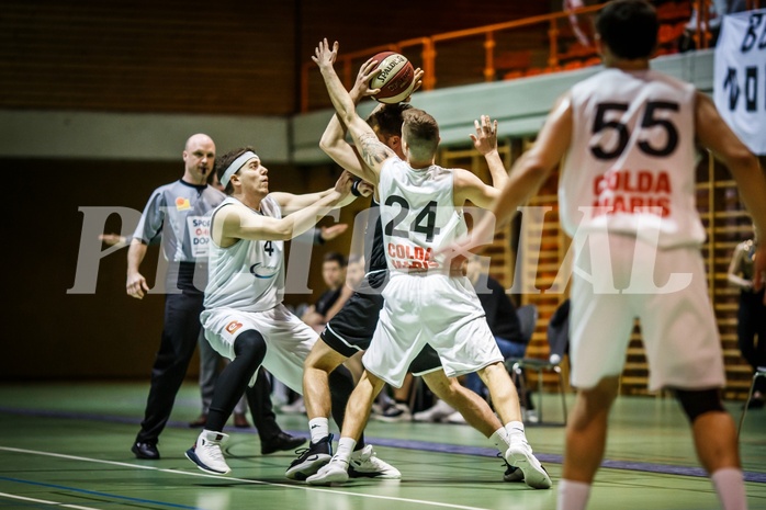 Basketball, 2.Bundesliga, Grunddurchgang 22.Runde, BBC Nord Dragonz, Basket Flames, Bernhard Graf (24), Ognjen Drljaca (4)