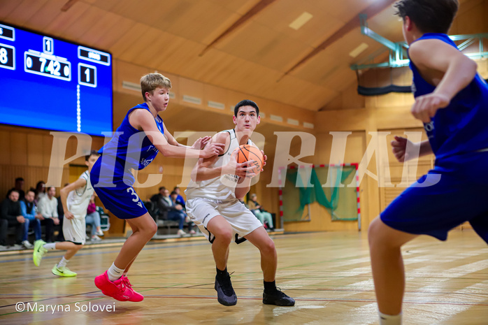 09.11.2024 Österreichischer Basketballverband 2024/25, SLMU14, Basket Flames WAT vs STARS Basketball