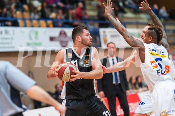 Basketball ABL 2015/16 Grunddurchgang 24.Runde Oberwart Gunners vs. Klosterneuburg Dukes