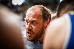 Basketball, ABL 2018/19, Grunddurchgang 35.Runde, Oberwart Gunners, Gmunden Swans, Bernd Wimmer (Head Coach)