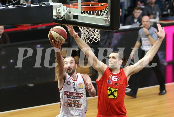 Basketball ABL 2016/17, Grunddurchgang 34.Runde BC Vienna vs. Oberwart Gunners