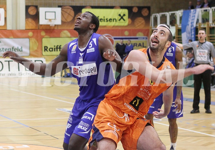 Basketball ABL 2016/17 Grunddurchgang 7.Runde  Fürstenfeld Panthers vs Oberwart Gunners
