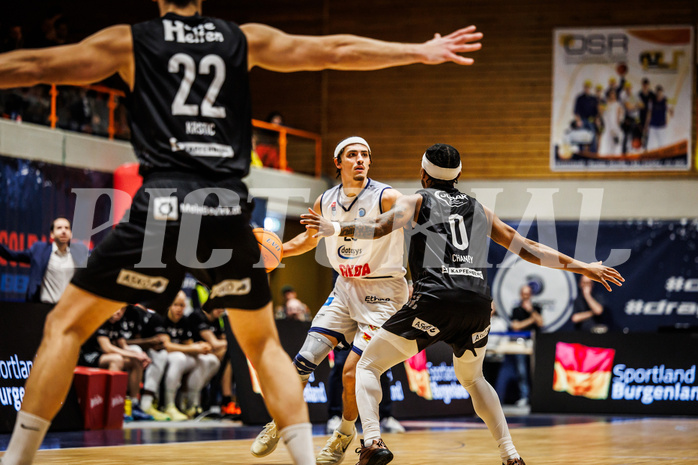 Basketball, win2day Basketball Superliga 2024/25, Grunddurchgang Runde 15, BBC Nord Dragonz, Kapfenberg Bulls, Lukas Hahn (25)