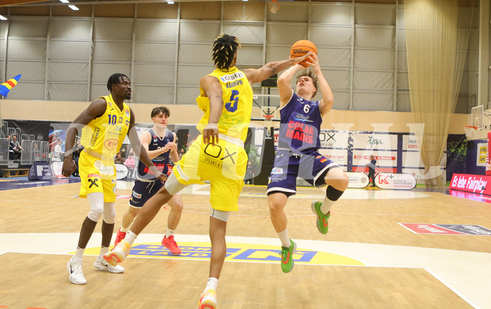 Basketball Superliga 2023/24, Grunddurchgang 14.Runde SKN St. Pölten vs. BBC Nord Dragonz


