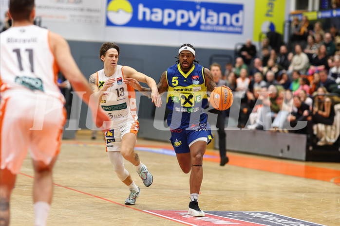 Basketball Superliga 2024/25, Grunddurchgang 20.Runde Klosterneuburg Dukes vs. UBSC Graz


