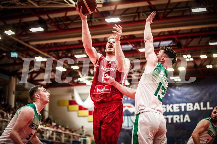 Basketball, FIBA EuroBasket 2025 Qualifiers , , AUSTRIA, IRELAND, Jakob PÖLTL (12)