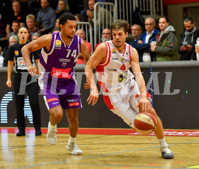 Basketball ABL 2018/19 Grunddurchgang 08. Runde Flyers Wels vs Vienna D.C. Timberwolves