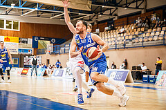 Basketball, bet-at-home Basketball Superliga 2020/21, Grunddurchgang, 14. Runde, Oberwart Gunners, Gmunden Swans, Enis Murati (4)
