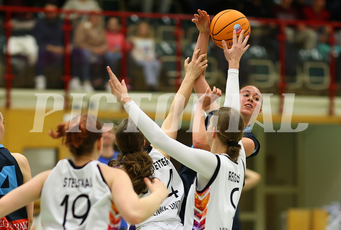 Basketball Damen Superliga 2024/25, Grunddurchgang 6.Runde Vienna United vs. Vienna Timberwolves


