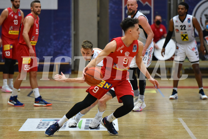 Basketball Superliga 2021/22, 5. Qualifikationsrunde. Flyers Wels vs. Traiskirchen