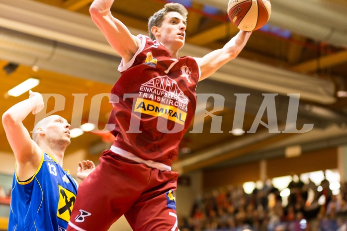 Basketball ABL 2015/16 Grunddurchgang 30.Runde Traiskirchen Lions vs. UBSC Graz