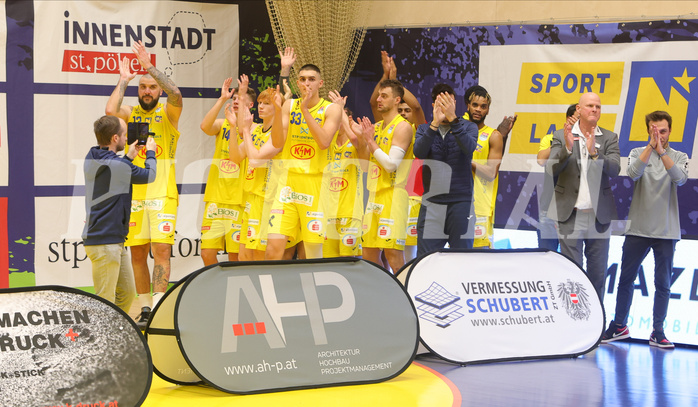 Basketball Superliga 2023/24, Grunddurchgang 18.Runde SKN St. Pölten vs. Fürstenfeld Panthers


