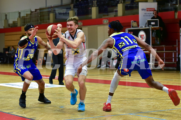 Basketball Superliga 2020/21, Grunddurchgang 14. Runde Flyers Wels vs. Graz